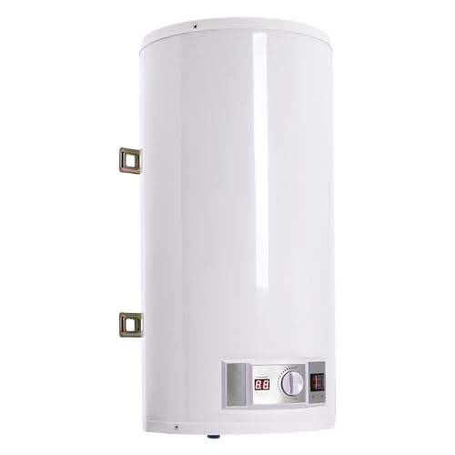 Wandmontage-Wasserboiler Warmwasserspeicher 80L （Tatsächliche Wasserkapazität:50L）Elektro Warmwasserspeicher Boiler Wasserbereiter Bad Wasserboiler,2000W