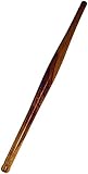 ALTIN STORE Wooden Chapati Roti Rolling Pin Dark Solid Wood Thin Indian Tapered Belan Velan Gujarati