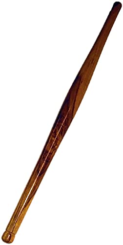 Altin Store Wooden Chapati Roti Rolling Pin Dark Solid Wood Thin Indian Tapered Belan Velan Gujarati Ideal For Out Paratha Pastry Pizza Base Flatbreads From India, Brown #TOP1
