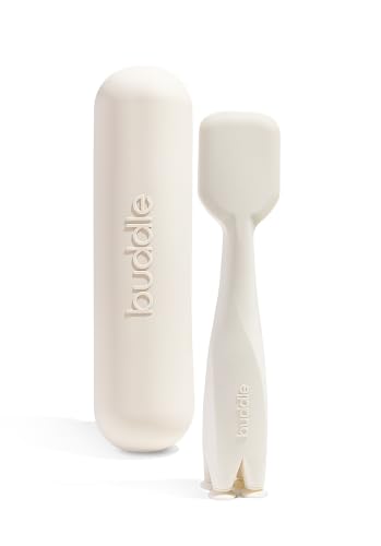 Image of Buddle Paddle Pal Premium Baby Diaper Cream Spatula | with Magnetic Carrying Case and Quad-Grip Technology