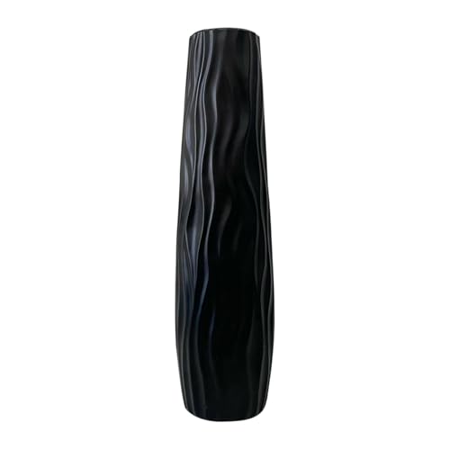 Florero Grande De Suelo - 58x11CM | Floreros Altos De Pie, Florero Decorativo Minimalista PP, para Sala De Estar, Cocina, Dormitorio, Comedor, Pasillo, Banquete De Boda, Oficina