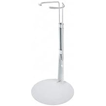 Kaiser Doll Stand 2501 - White Doll Stand for 12" to 18" Fashion Dolls and Action Figures