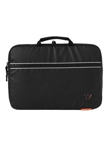 Image of Wildcraft Dark Edition 15 L Messenger Bag for Men & Women | Office & College Bag | Dark Black