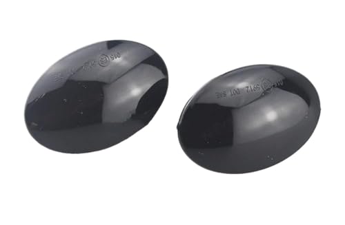 Indicador dinámico lateral ahumado negro compatible con varios Ford