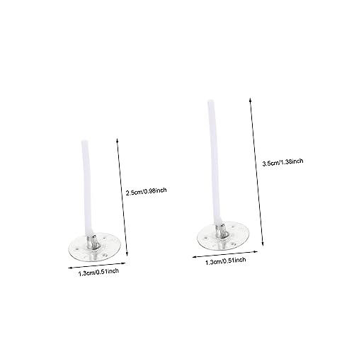 Uonlytech 240 piezas mechas para velas miniatura 2