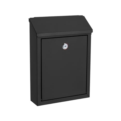 WUTIANBAO Buzon Exterior Buzones De Correos Caja De Buzón con Cerradura, Caja De Entrega De Buzón Preperforada De Montaje En Pared For Buzón De Revista Al Aire Libre Caixa De Correo Exterior