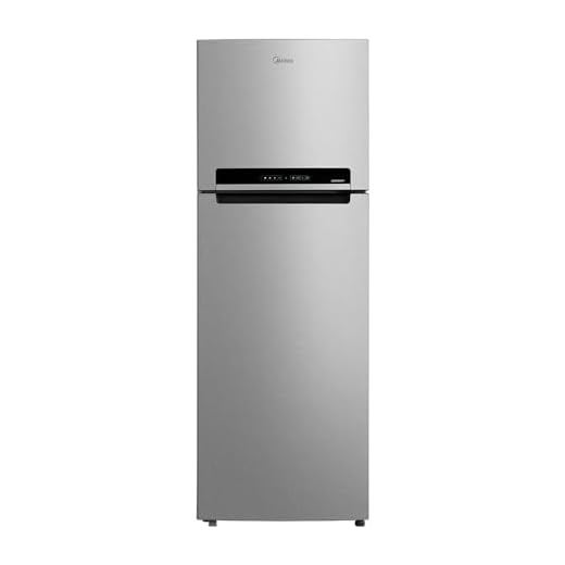Geladeira Frost Free Duplex 394L Inverter Cor Prata Midea