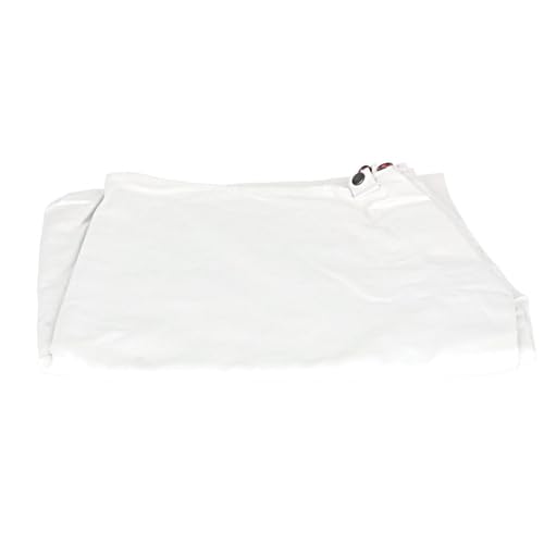 Miniatura 2 de All States - Cubierta de repuesto para toldo de tractor de 3 arcos, 40 pulgadas, 10 onzas, lona de pato, color blanco