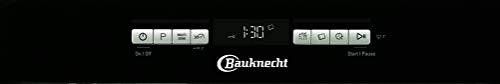 Bauknecht BUO 3O41 PLT X Unterbau-Geschirrspüler 60 cm /14 Maßgedecke /10 Standardprogramme und 1 Sensorprogramm/PowerClean/ActiveDry/Besteckschublade/Vollwasserschutz