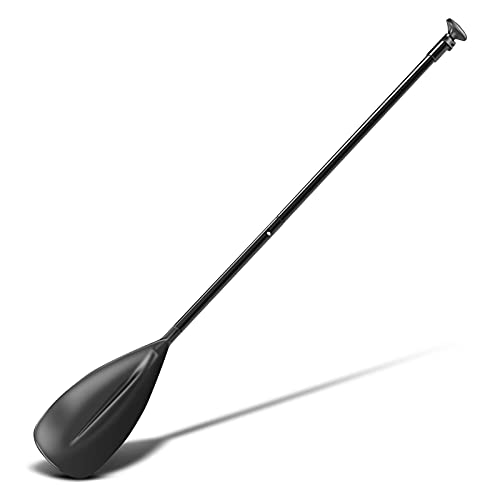 GOTOTOP Pagaia in Alluminio Regolabile 163-215 cm, Removibile 2 Parti per Stand Up Paddle, Kayak, Surfboard e Canoa