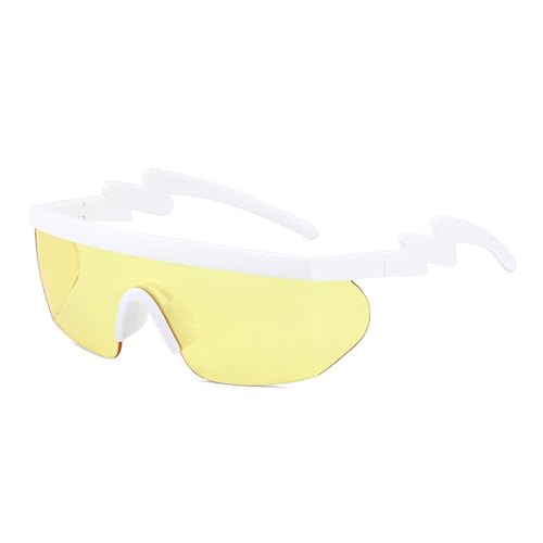 Lunettes de soleil de cyclisme à branches ondulées avec protection anti-UV pour le sport