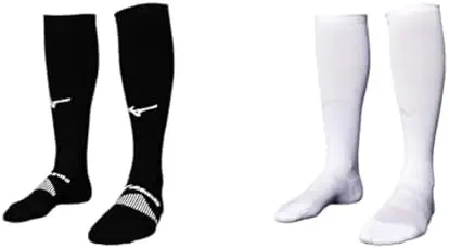 Mizuno Performance Otc Sock, Black, Large Performance Otc Sock, White, Large
