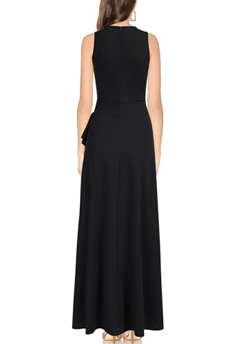 Women's Ruffle Vintage 1950s Party Swing Evening Formal Dresses2