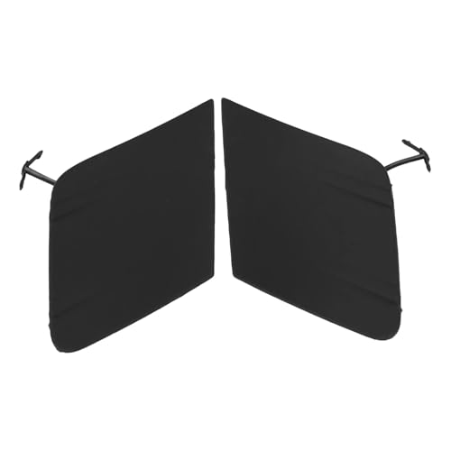 Cache-crochet de remorquage noir mat : solution pare-chocs Toyota Venza