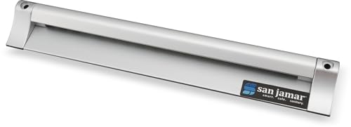 San Jamar Check Rack with Mounting Screw Pack for Kitchens and Restaurants, Stainless Steel, 12 Inches, Silver