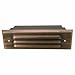 Meridian Voyager Eyelid Step Light in Weathered Brass Width/Voltage: 6"/12 Volts
