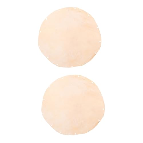 Peau de chèvre africaine remplacement de peau ronde pour doumbek
