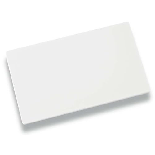 LOUIS TELLIER – Planche à Découper Blanche – Fabriquée en PE-HD – Antibactérien – Professionnelle – Qualité Supérieure – 40 x 30 x 2 cm –...