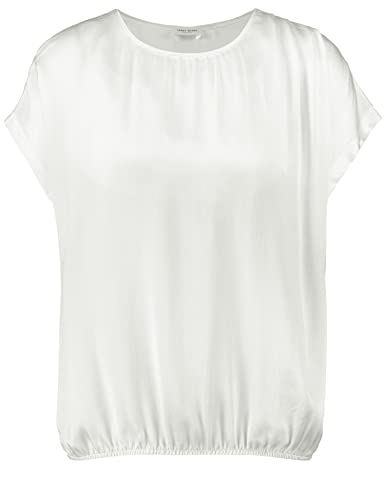 Gerry Weber 170257 T-Shirt Blanc Cassé 40 Femme