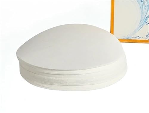 GHZHANG 200 Uds (Dos Paquetes) Papel de Filtro de Aceite Papel de Filtro cualitativo de Laboratorio círculos de Filtro de Grado cualitativo Velocidad rápida/Mediana/Lenta(7cm Fast Speed)
