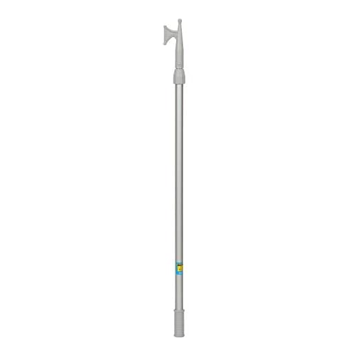 SEACHOICE 71050 Aluminum Telescoping Scratch-Resistant Boat Hook 4-Feet to 7-Feet
