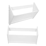 Zapatero ultrafino de pared – Estante de almacenamiento blanco de 40 cm, diseño sin perforaciones, juego de 2 piezas para zapatos de dormitorio y hogar, solución que ahorra espacio