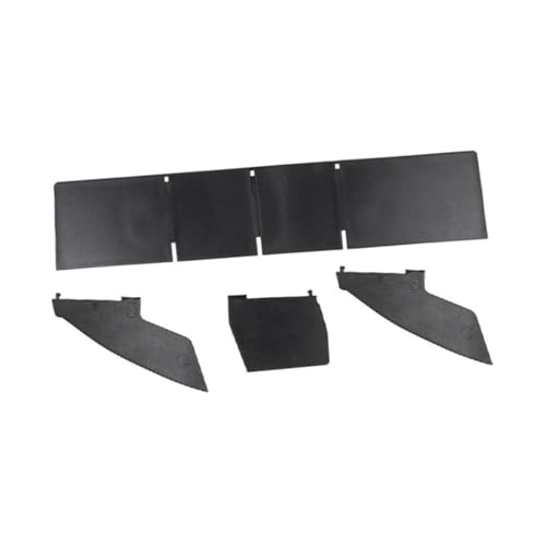 COOLHIYA 3 Glove Box Divider Glove Box Organizer Center Console Insert Small Trunk Organizer Abs Black Keep Your Car Tidy