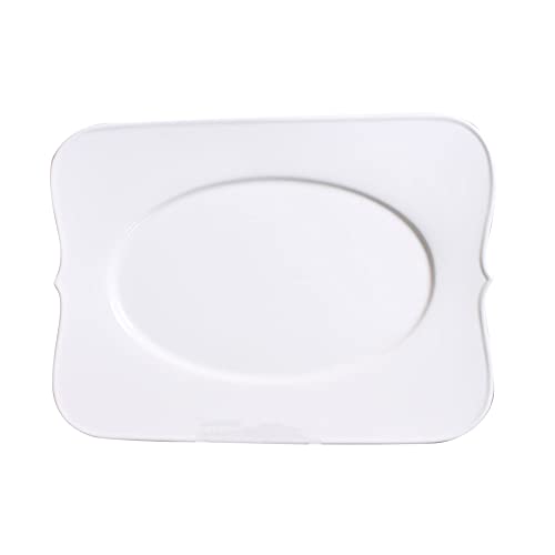 Teller Servierteller Servierplatten Porzellan Weiß Gastronomiebedarf...