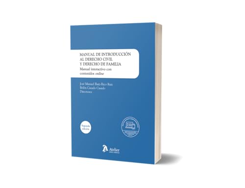 Manual de introducción al Derecho civil y Derecho de familia. 2ª edición. Manual interactivo con contenidos online.