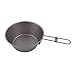 Foldable Camping Bowl with Spout 450ml Capacity for Hiking and Outdoor Adventures（450ml with spout）