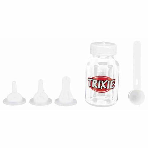 TRIXIE 24210 Saugflaschen-Set, 120 ml, transparent/weiß