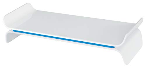 Get Discount 70% Price Leitz Ergo Wow Adjustable Monitor Stand, Two Height Settings, Blue/White, 65040036 π Flash Sale Leitz Ergo Wow Adjustable Monitor Stand, Two Height Settings, Blue/White, 65040036