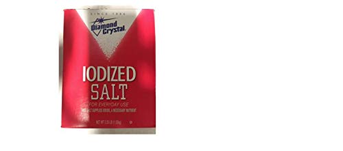 Iodized Salt , 2.25 Pound (Pack of 2)