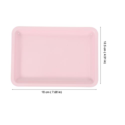 Plateau cosmétiques rose en acier pour sublimer votre coiffeuse - 6