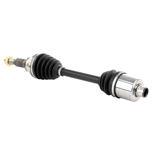 Image of Detroit Axle - 2.4L Front CV Axles for 08-10 Saturn Vue, 2pc CV Axle Shafts Assembly 2008 2009 2010 Replacement
