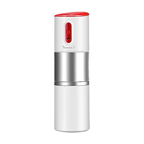 YWSZJ Máquina de café con Filtro, máquina de café eléctrica portátil, Molinillo de café con Carga USB, operación con un…