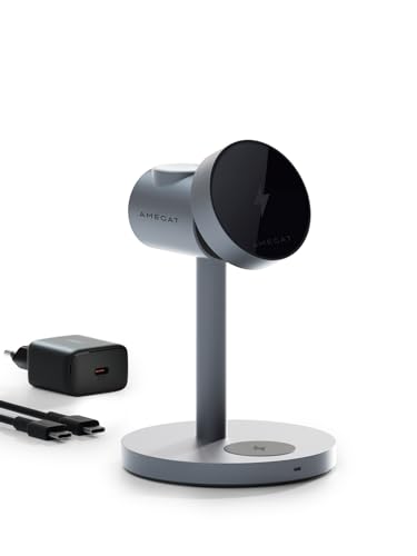 Amegat MagFusion 3-in-1 Ladegerät (Qi2)