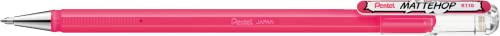 Stylos gel Pentel Mattehop Rose 1 mm pour personnaliser vos carnets et dessins