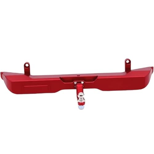 Pièces voiture RC MJX H12Y avec un pare-chocs en aluminium rouge durable et résistant