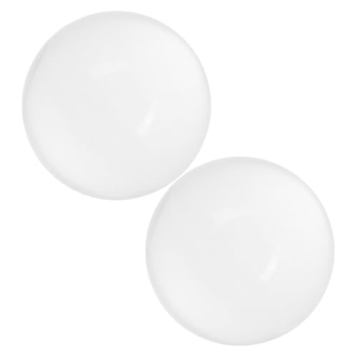 Cabilock 2 Pezzi Palla Trasparente per Feng Shui Meditazione e Fotografia Decorazione e Ufficio