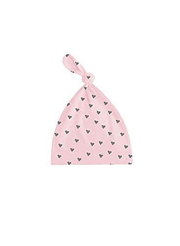 Image of A.T.U.N. (ALL THINGS UBER NICE) Unisex Kids Cotton Printed Knot Hats for Baby Boys and Girls (Pack of 3)