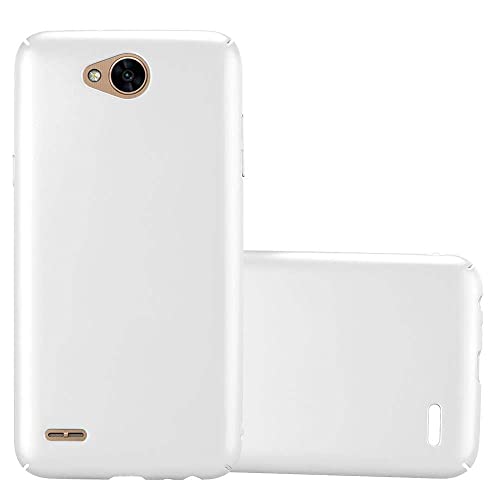 Cadorabo Funda para LG X Power 2 en Metal Plato - Cubierta Protección de Plástico Duro Super Delgada e Inflexible con Antichoque - Case Cover Carcasa Protectora Ligera