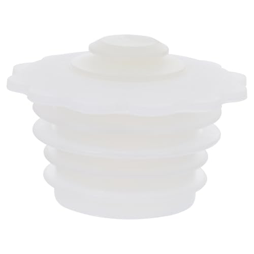 SEWOART Tapón de Silicona para Junta Tórica de Desagüe de Piso Anillo de Sellado Antiólor Blanco Accesorio Flexible y Duradero para Tuberías de Lavadora y Baño Compatible y Ecológico