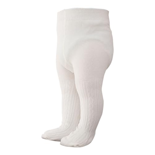 Baby Girls Cable Knit Tights Comfy Fleece Lined Warm Leggings Stockings Infants Toddlers Soft Cotton Pantyhose for Winter2