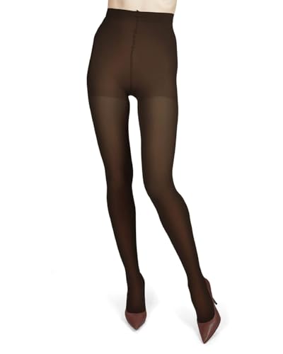 Image of Melas 6-Pack Women's Tights, 60 Denier, Opaque, Microfiber Control Top Tights, Soft & Durable - Sizes XS to Q2