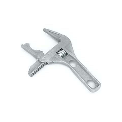Wide Jaw Adjustable Spanner, Large Adjustable Wrench, Extra Wide Wrench Home Tools for Plumbers, Big Nut Bolts Cover