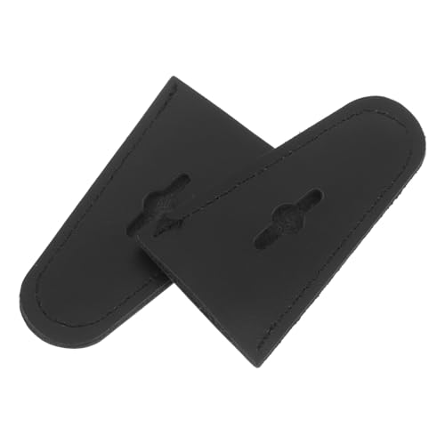 WHAMVOX 1 Pair Tip Guard - Artificial Leather Limb Protector for Hunting - Longbow Accessory for Enhanced Comfort and Longevity