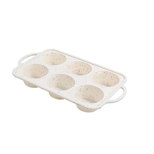 Moule à muffins rigide et silicone moucheté haute qualité