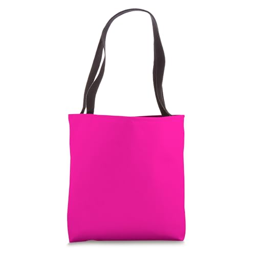 Bolso Tote color rosa fucsia miniatura 1