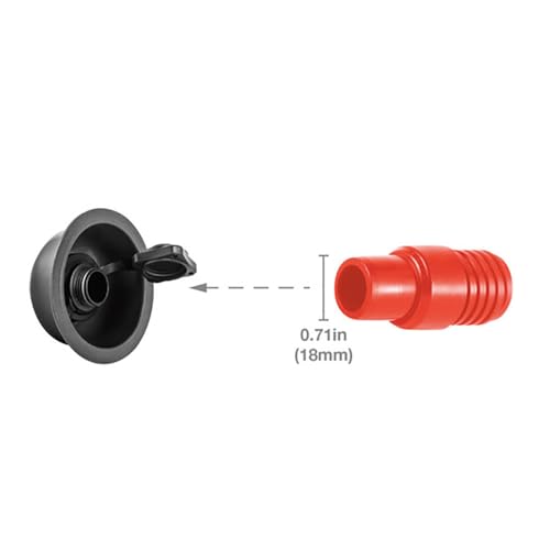 Intex Luftpumpe Fußpumpe Bellows, 28 cm, 69611E, Mehrfarbig 5